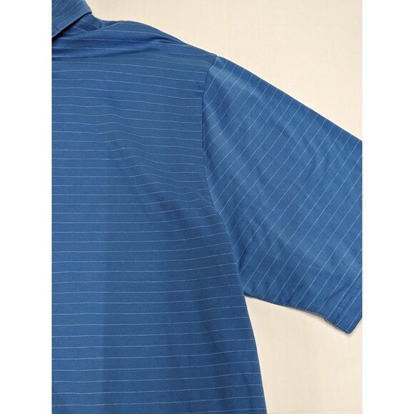 FootJoy Polo Shirt Men Size XL Striped Golf Performance Casual Sportswear Preppy - Picture 4 of 8